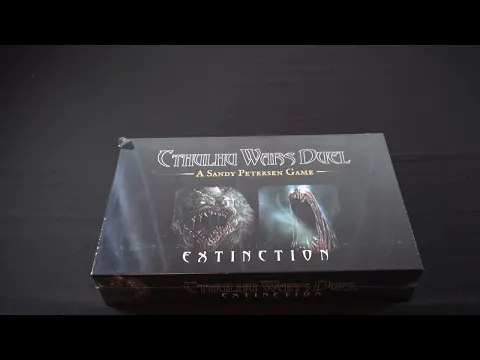 Unboxing Cthulhu Wars - Duel: Extinction
