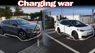 Charging war: Renault Megane e-Tech vs VW Id.3 Pro