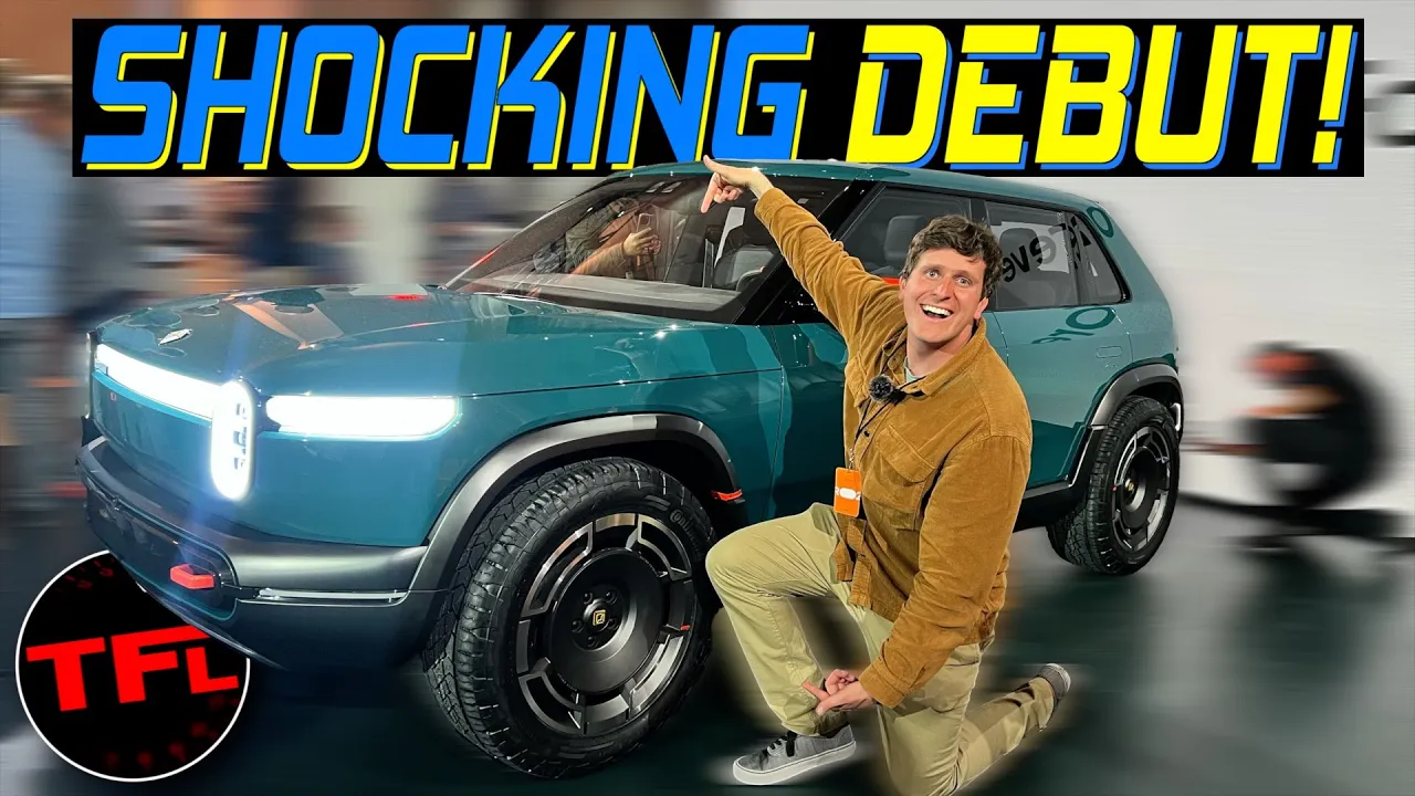 Rivian SHOCKS with the New R3X: The Tiny Off-Roader of Your Dreams!