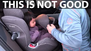 BMW i5 M60 test with Cybex Anoris T car seat