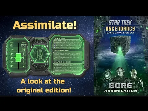 Star Trek Ascendancy - Borg Assimilation expansion - Original Edition - Unboxing