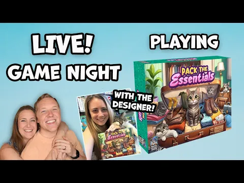 LIVE Pack the Essentials - Playing this brand NEW release with the designer herself!