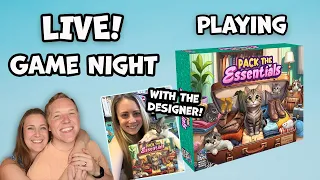 LIVE Pack the Essentials - Playing this brand NEW release with the designer herself!