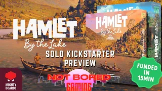 Hamlet By The Lake - Solo Kickstarter Preview - Not Bored Gaming