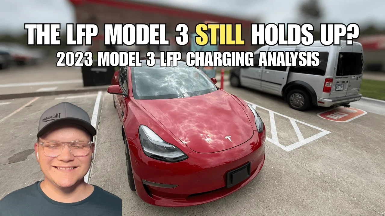 We Charged a Tesla Model 3 LFP to 100% – Here's What Happened