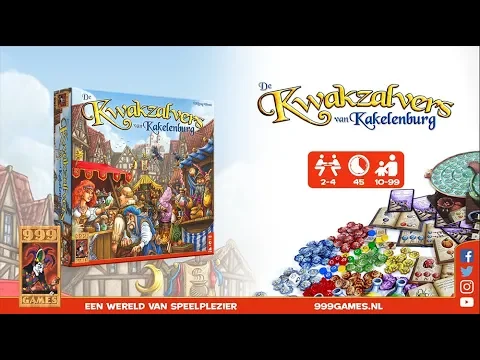 De Kwakzalvers van Kakelenburg trailer - 999 Games