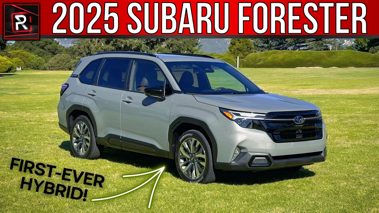 The 2025 Subaru Forester Promises More AWD Capability & Future Electrification