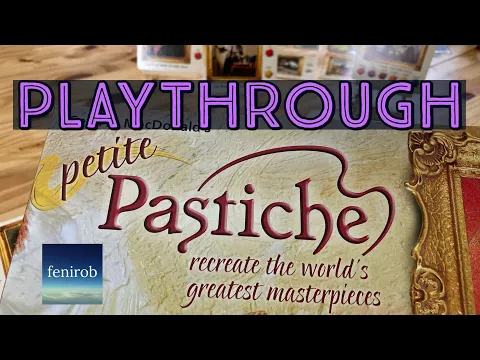 Petite Pastiche Board Game I Playthrough