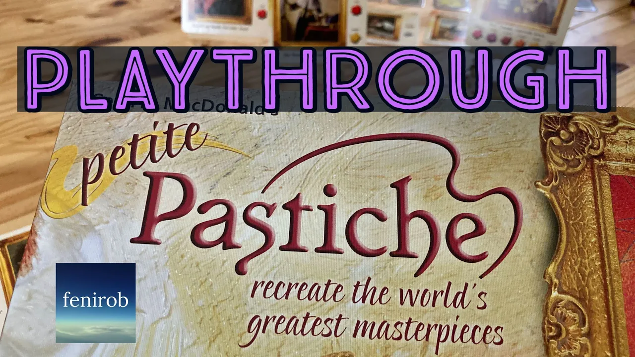 Petite Pastiche Board Game I Playthrough