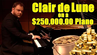 Clair de Lune on a $250,000.00 piano - Debussy