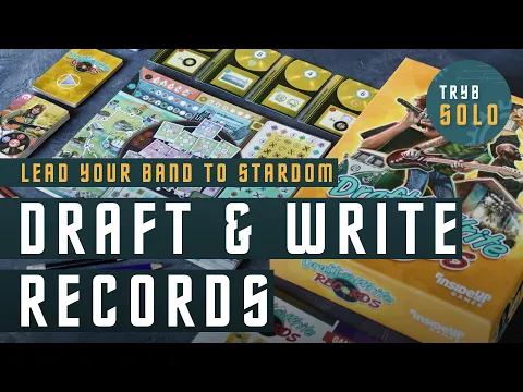 Draft & Write Records | first impressions and how to play