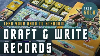🇬🇧 Draft & Write Records | first impressions and how to play