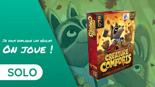 [ JE JOUE SOLO ] CREATURE COMFORTS | 1 joueur