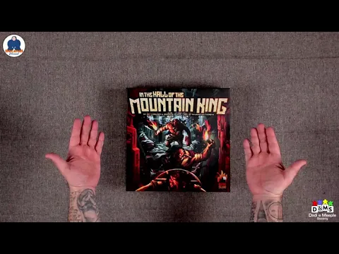 UNBOXING IN THE HALL OF THE MOUNTAIN KING - Board Game - #indabox