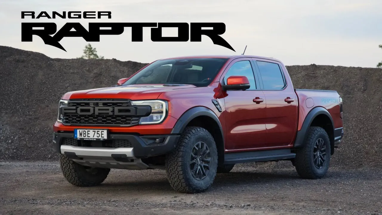 Provkörning: Ford Ranger Raptor – hur klarar sig pickupen på terrängbanan? (ENG SUB)