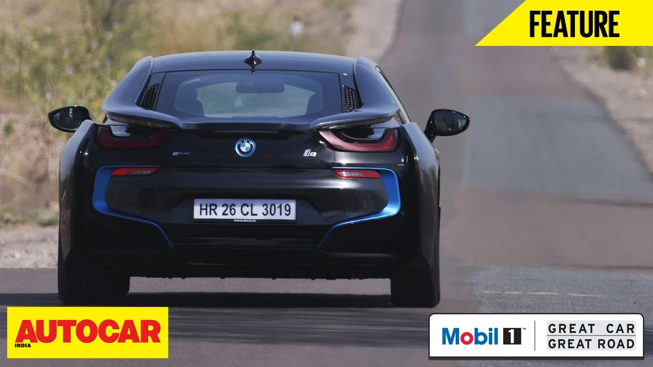 Driving on Rajasthan's best roads in a BMW i8 | Great Car Great Road with Mobil 1 | Autocar India