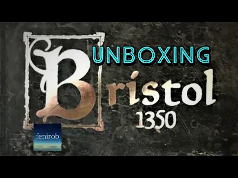 Bristol 1350 Board Game | Unboxing (No Talking)