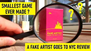 Is This The Smallest Board Game Ever Made? | A Fake Artist Goes To New York Review | Top Party Games