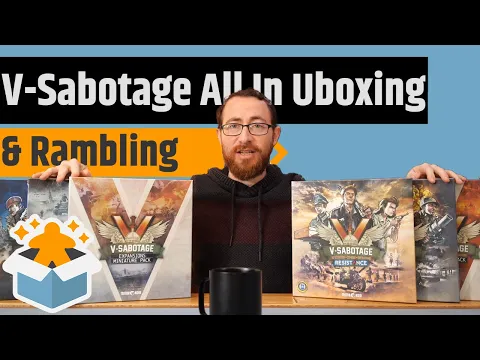 V-Sabotage All In - Unboxing & Rambling