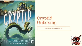 Cryptid Board Game Unboxing