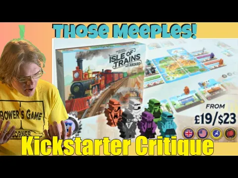 Isle of Trains: All Aboard - Kickstarter Critique Review