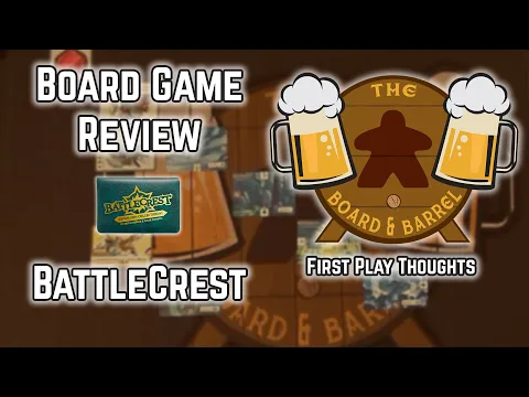 Board Game Review - BattleCrest - First Play Thoughts