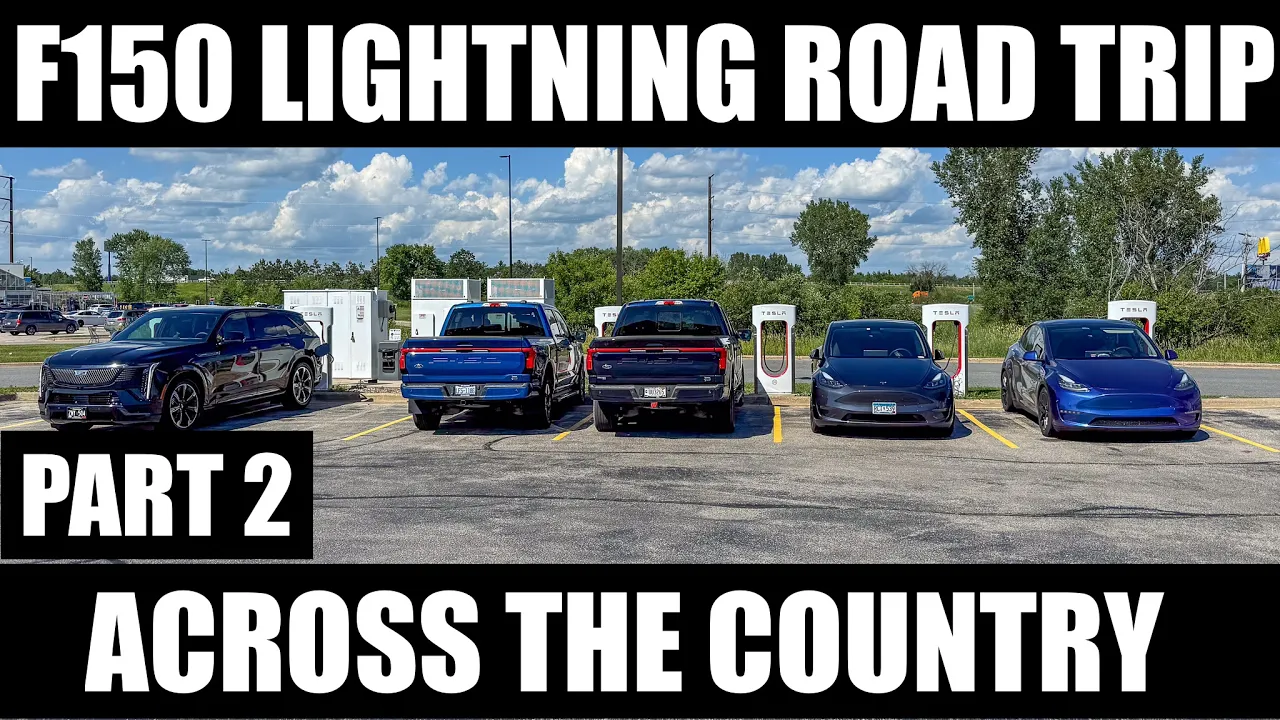 Cross-Country Holiday Road Trip In My F150 Lightning - North Carolina to Minnesota! Part 2