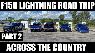 Cross-Country Holiday Road Trip In My F150 Lightning - North Carolina to Minnesota! Part 2