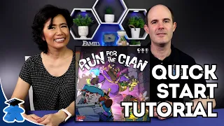 Run for the Clan - Start Playing in 13 minutes. Concise Board Game Tutorial