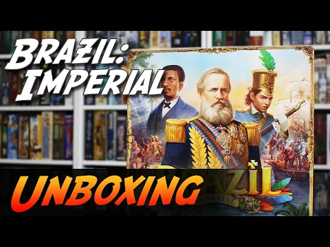Brazil Imperial - Brettspiel Unboxing (Giant Roc)