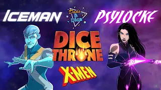Iceman vs. Psylocke | X-Men Dice Thorne