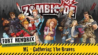 Zombicide 2nd Edition: Fort Hendrix Campaign (Mission M1) Board Game Gameplay | Take 2