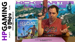 GameLINK! | Unboxing | Reload: Fight For Fame Kickstarter