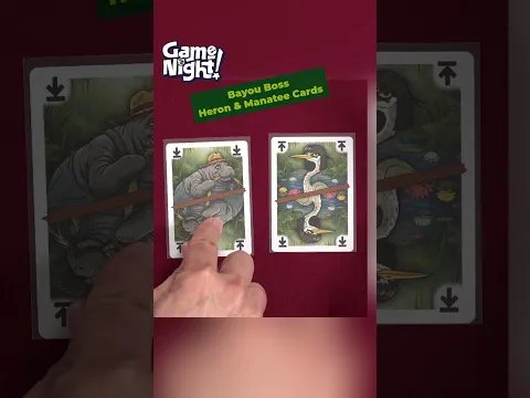 Bayou Boss - Heron & Manatee Cards