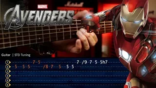 Avengers Endgame Guitar Tutorial TABS  | Christianvib Cover Guitarra