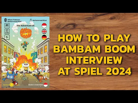 Bambam Boom How to Play Interview at Spiel 2024