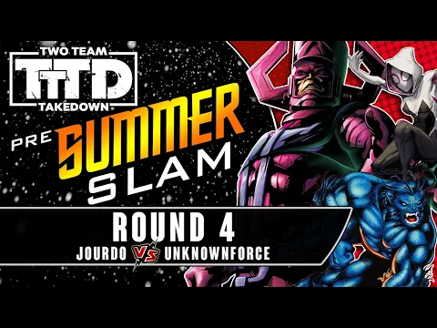 Dice Masters Two Team Takedown: Pre-Summer Slam | Round 4 (jourdo vs unknownforce)
