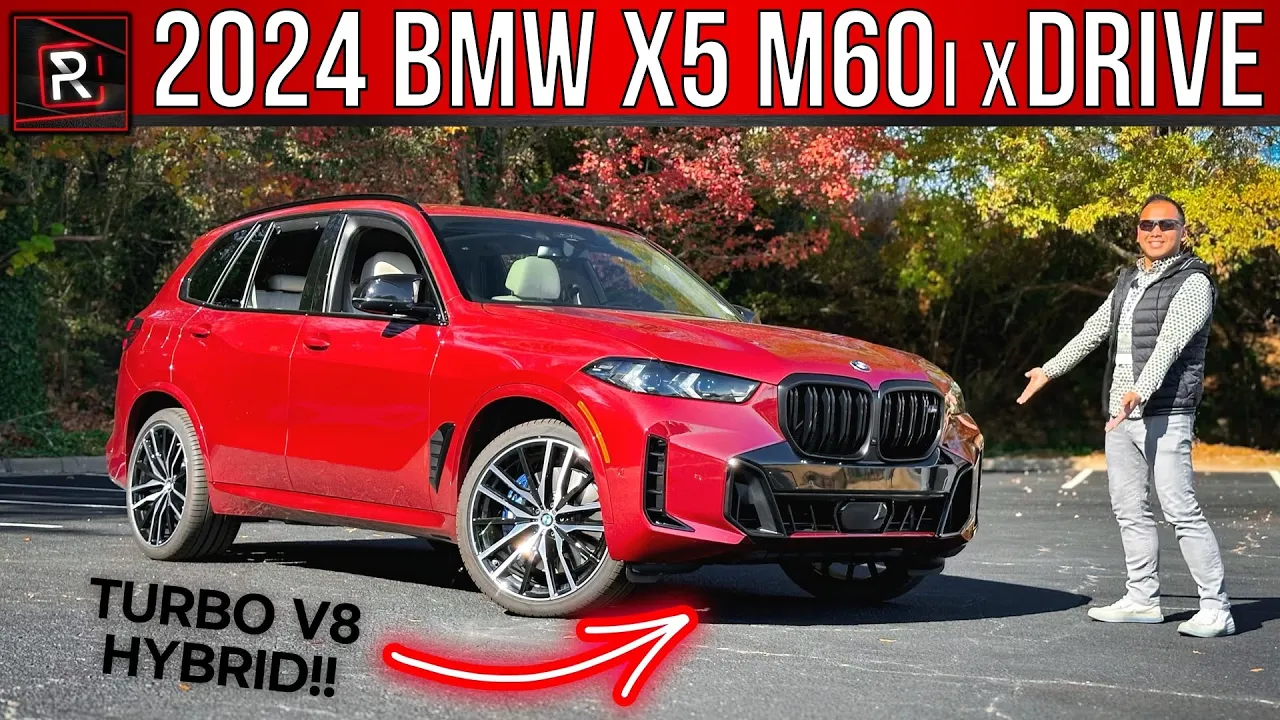 The 2024 BMW X5 M60i xDrive Is The Ultimate V8 Hybrid Midsize Luxury SUV