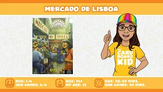 The Cardboard Kid - 317: Mercado de Lisboa