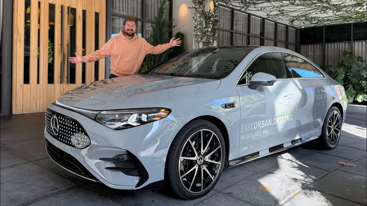 Mercedes Launches Tesla FSD Competitor! San Fran City Drive Using MB. Drive Assist Pro w/ NVIDIA