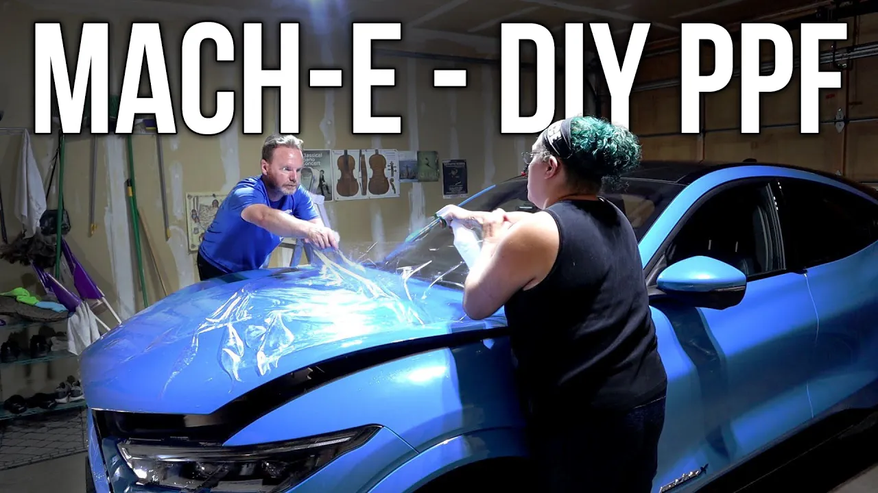 DIY PPF Install on a Mustang Mach-E