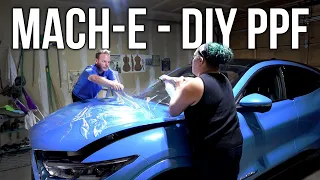 DIY PPF Install on a Mustang Mach-E
