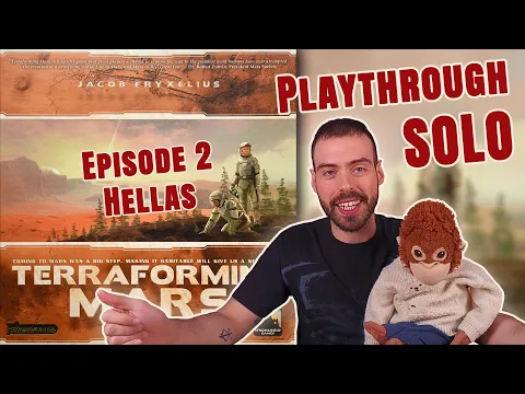 Terraforming Mars | Solo Playthrough | Episode 2: Hellas | Proof you can win with bad cards