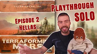 Terraforming Mars | Solo Playthrough | Episode 2: Hellas | Proof you can win with bad cards