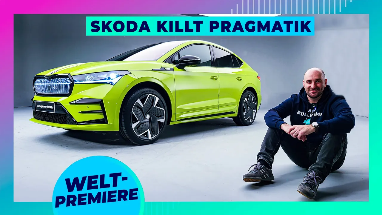 Skoda Enyaq Coupe: Mehr Power - Mehr Ladeleistung - Mehr Elektro