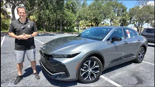 The 2026 Toyota Crown XLE is a BETTER sedan than a Honda Accord Hybrid