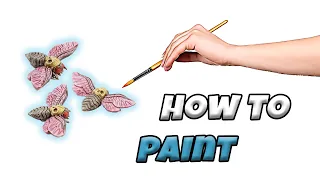 UNMATCHED: MOTH TOKENS | How To Paint Tutorial