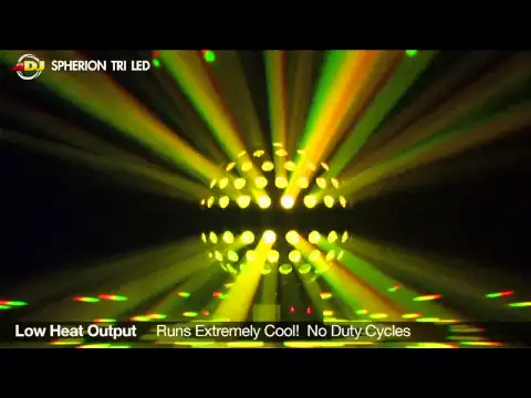 Product video thumbnail for American DJ Spherion TRI LED Light Centerpiece