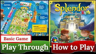 Splendor Kids: How to play & Play Through (Basic Rules)