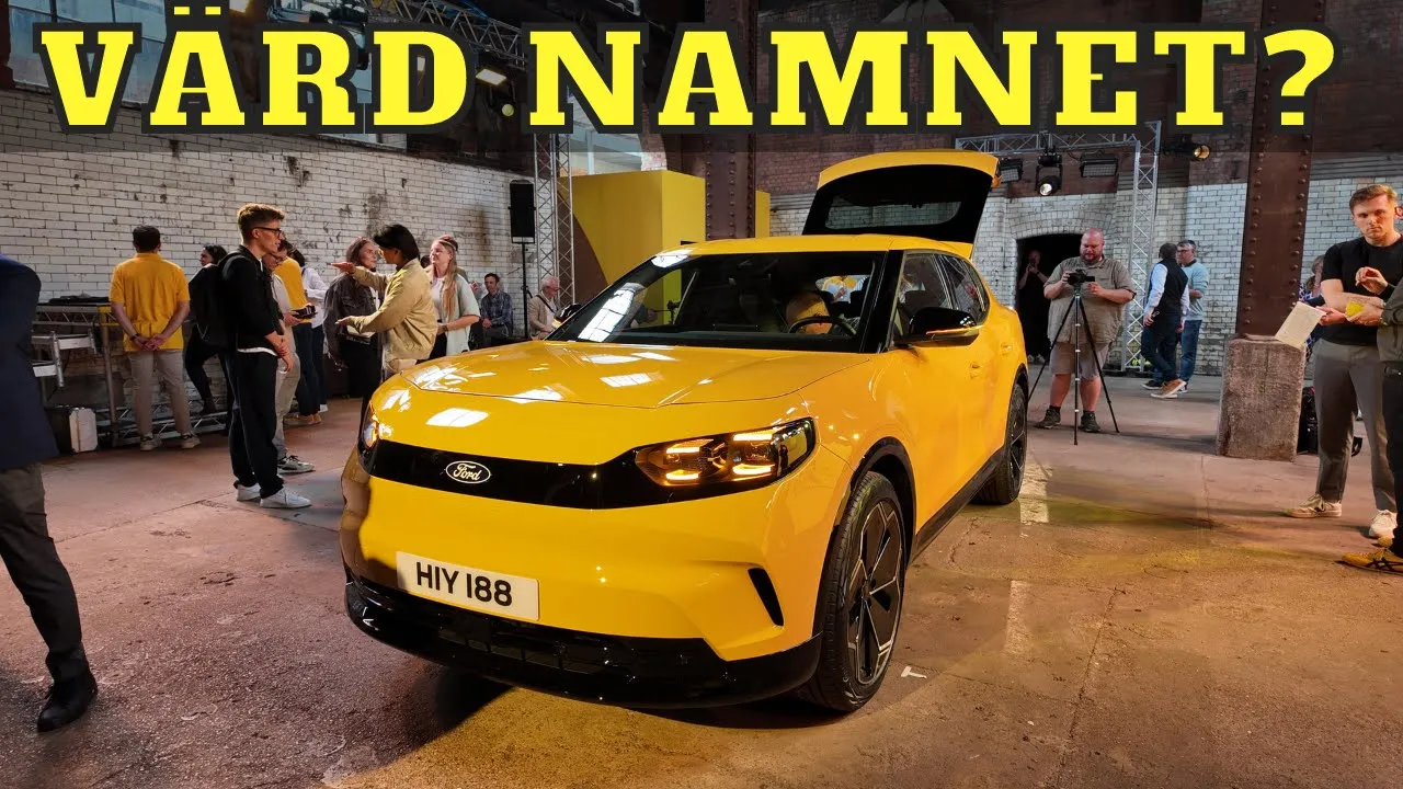Ford Capri är tillbaka som elektrisk coupeSUV | Elbilsmagasinet